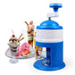 "Manual Ice Crusher and Snow Cone Maker"