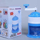 "Manual Ice Crusher and Snow Cone Maker"